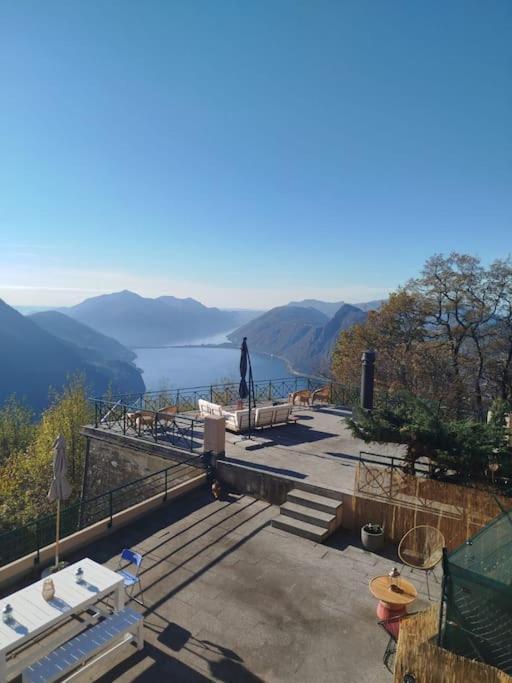 Ferienwohnung La Perla Di Bre' Lugano Exterior foto