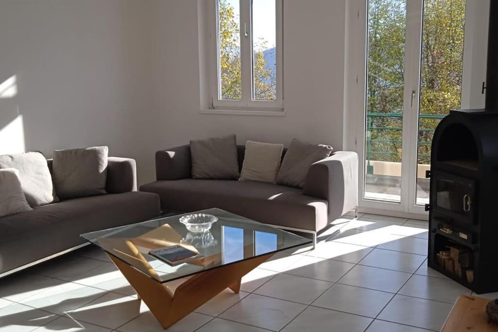 Ferienwohnung La Perla Di Bre' Lugano Exterior foto