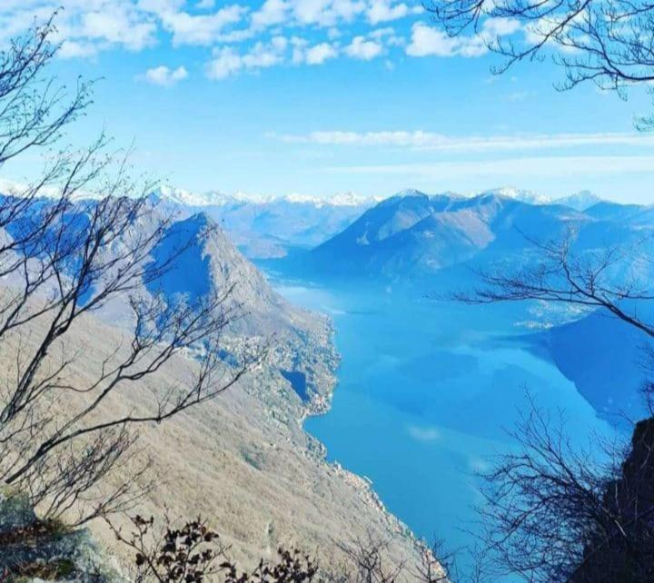 Ferienwohnung La Perla Di Bre' Lugano Exterior foto