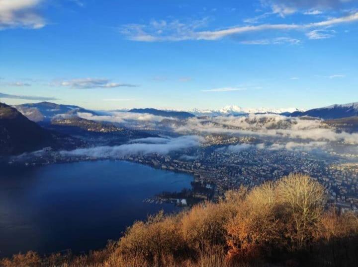 Ferienwohnung La Perla Di Bre' Lugano Exterior foto