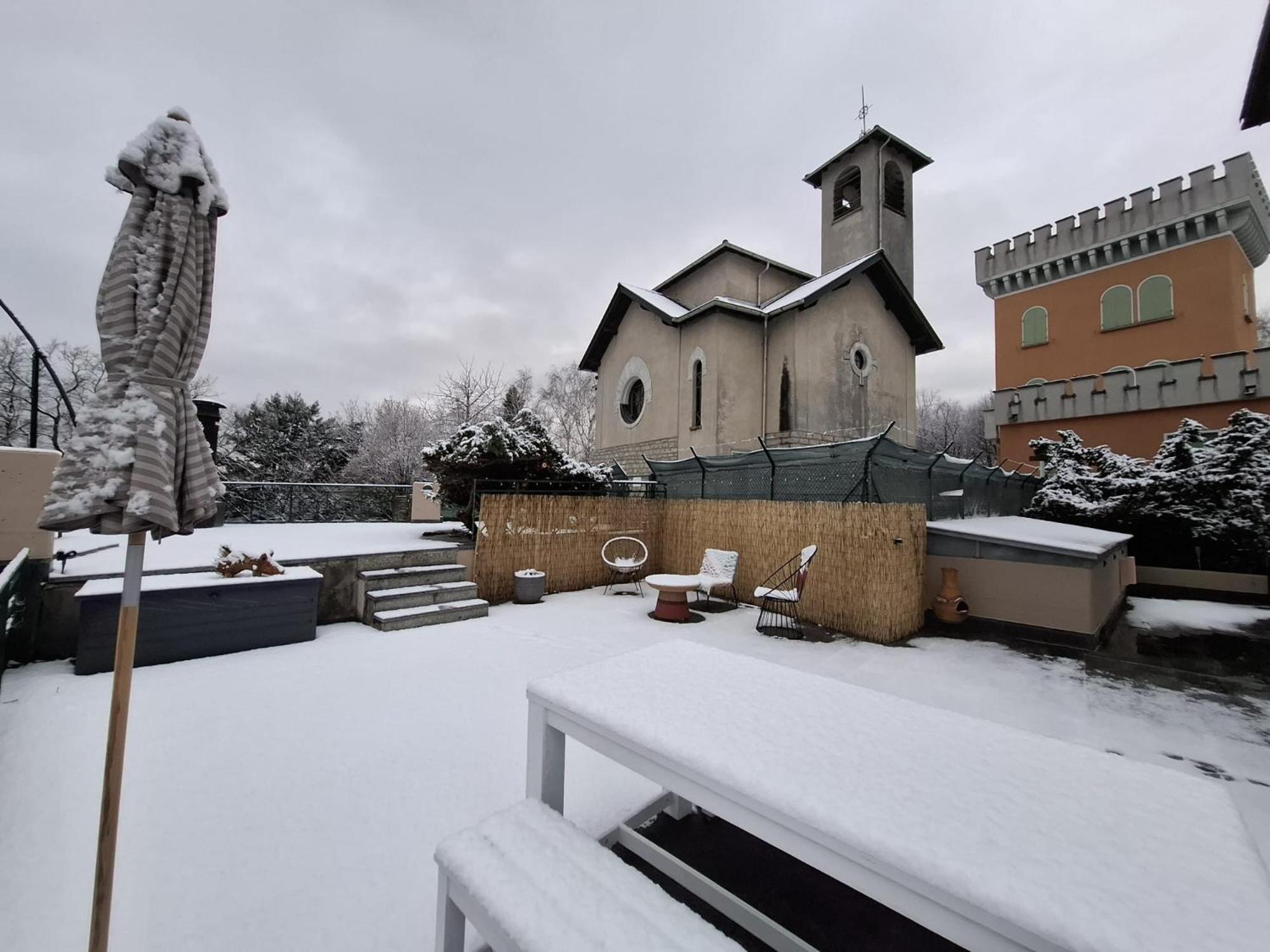Ferienwohnung La Perla Di Bre' Lugano Exterior foto