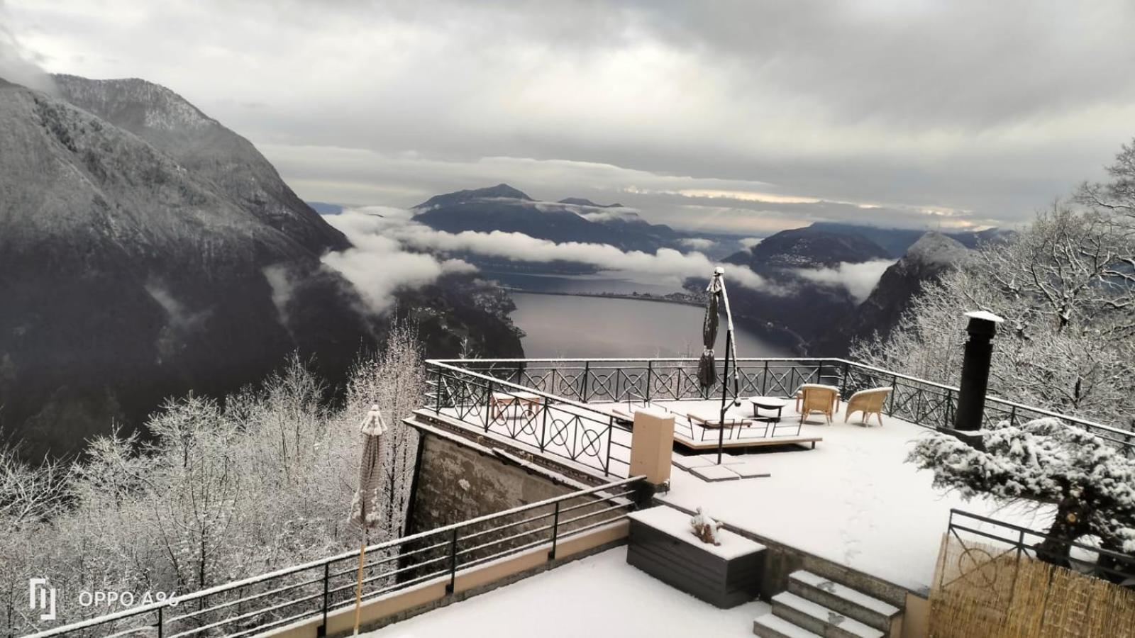 Ferienwohnung La Perla Di Bre' Lugano Exterior foto